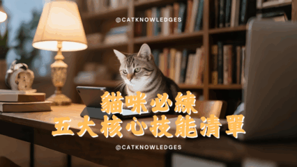 貓咪必練五大核心技能清單