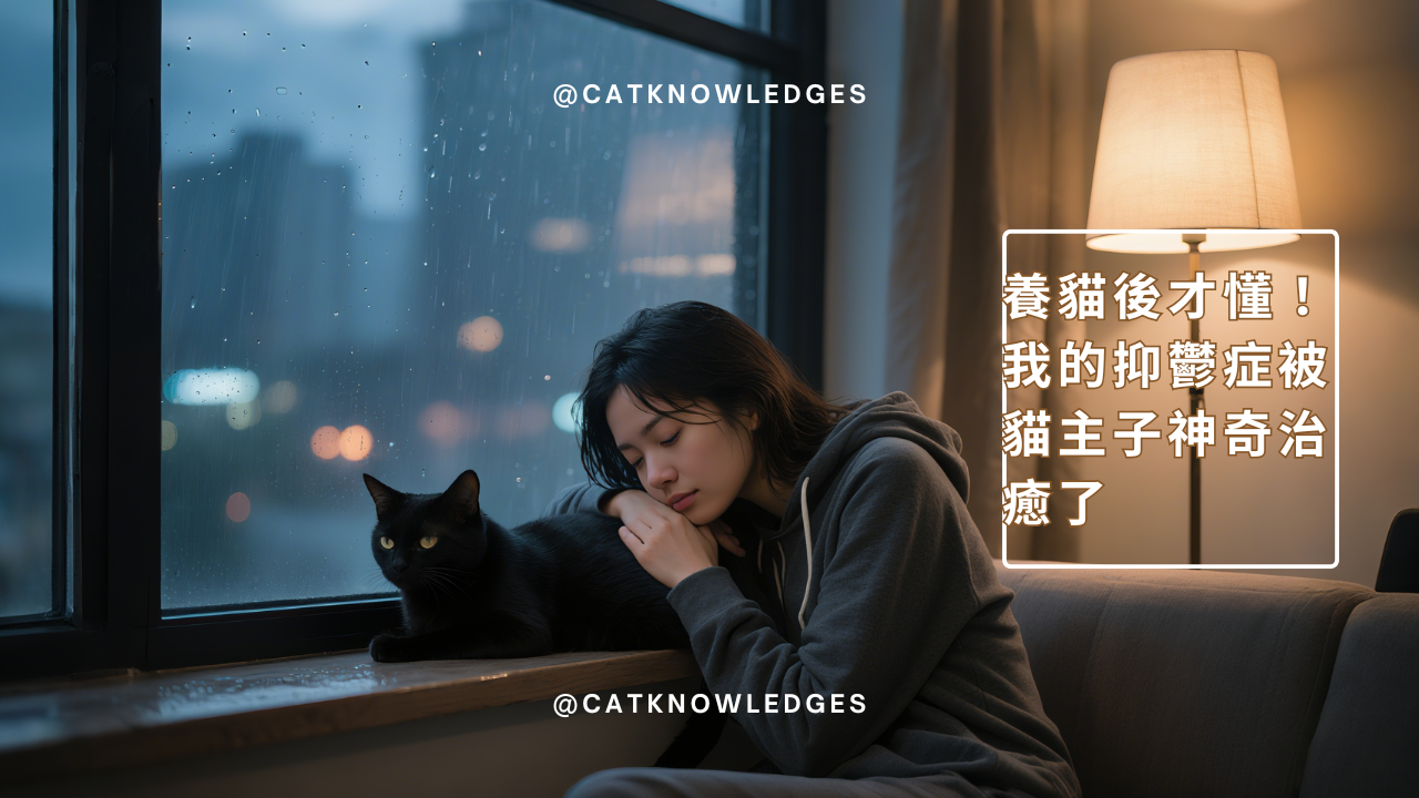 【新手養貓】 養貓後,抑鬱症竟被治癒了!