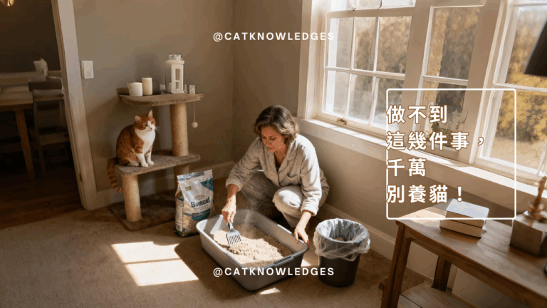 資深貓奴血淚提醒