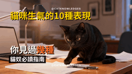 貓咪生氣的10種表現