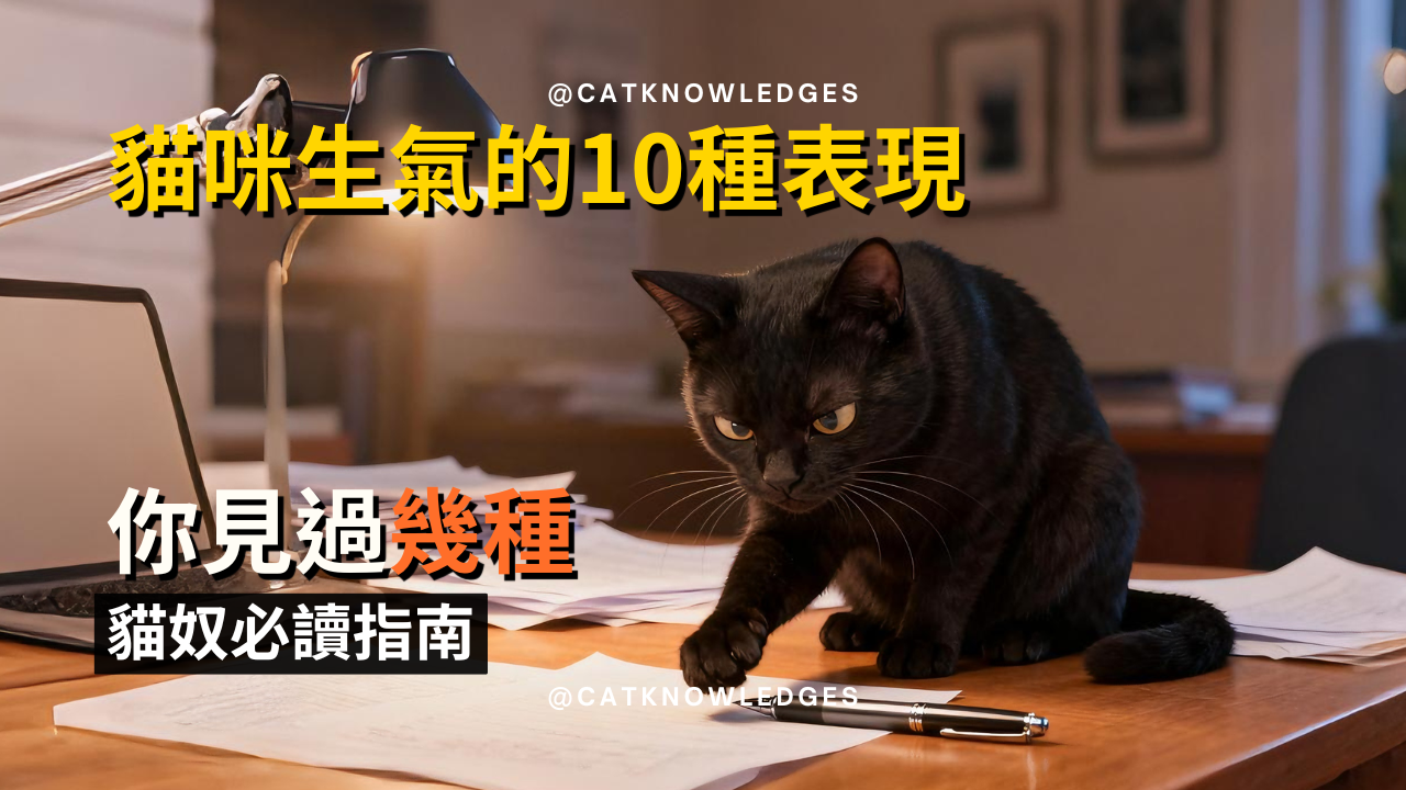 貓咪生氣的10種表現