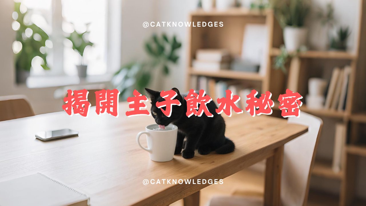 【寵物解答】貓咪內心大哉問:為何人類喝水用杯子,我卻只能用水盆?