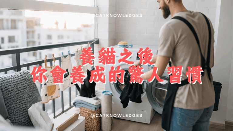 養貓之後,你會養成的5大驚人習慣