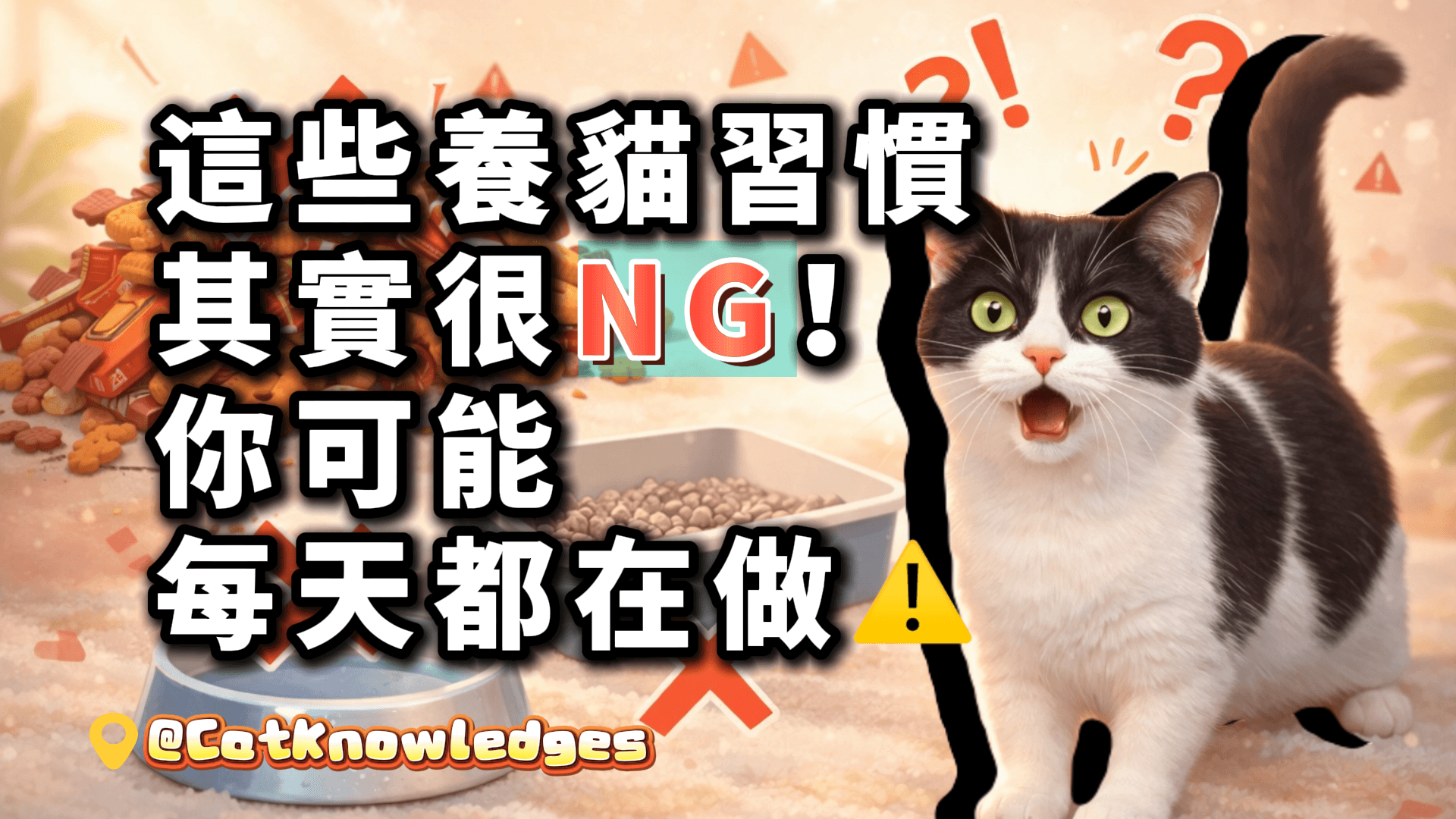 這些養貓習慣其實很NG！你可能每天都在做