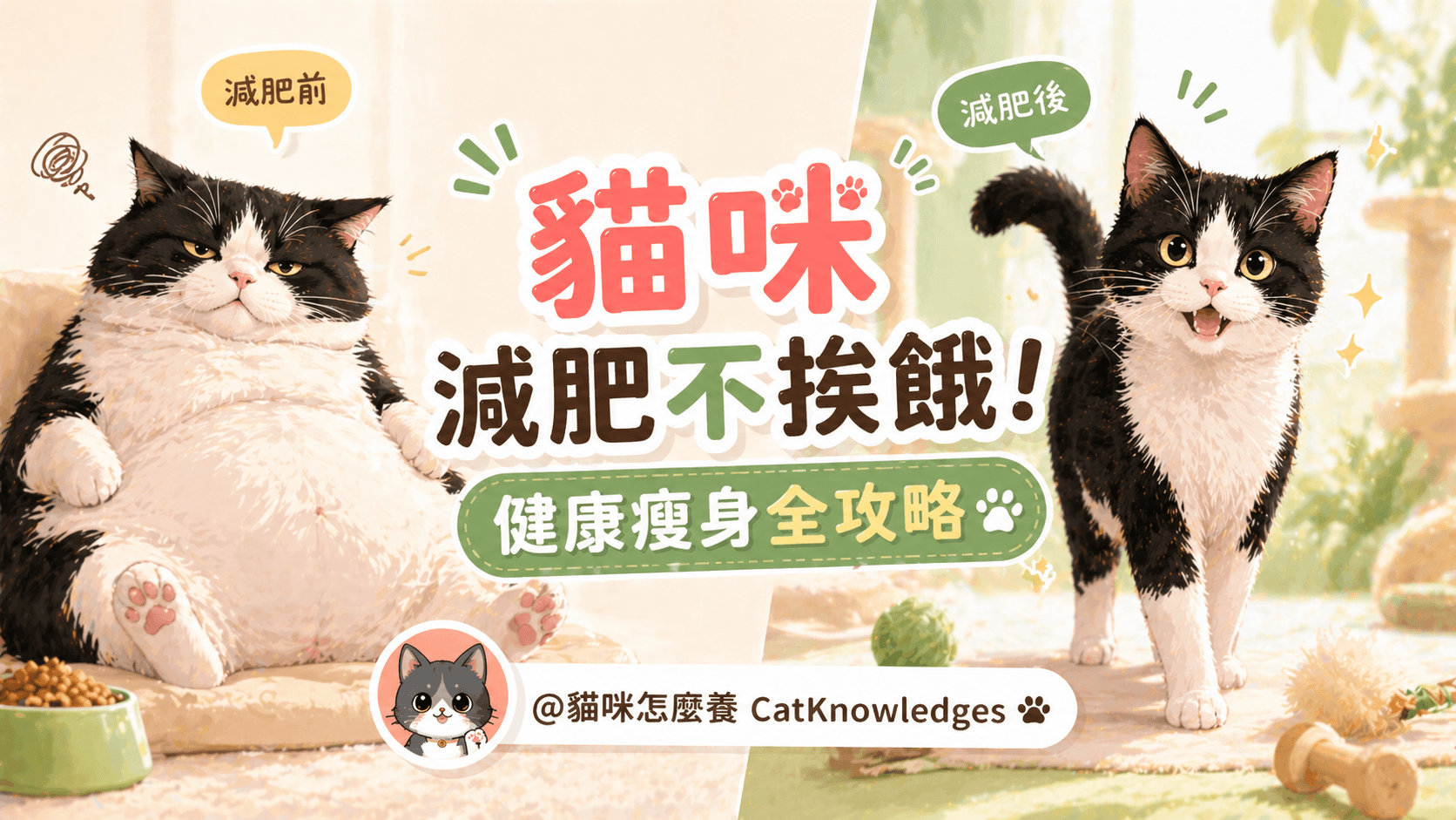 貓咪減肥不挨餓！健康瘦身全攻略